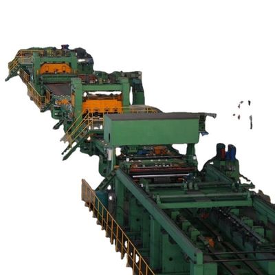 Linha de corte automática de bobina de aço competitiva com máquina de corte de nivelamento de descontrolamento
