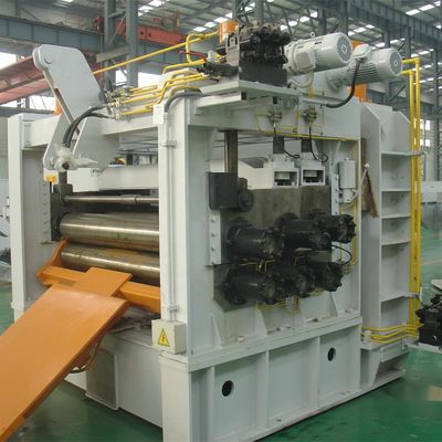 2000 20000 mm Largura de corte Máquina de corte de bobina de aço com corte e tensão 380V