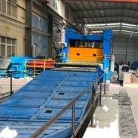 Máquina de endireitação de bobinas de alta produtividade com função de nivelador e corte transversal