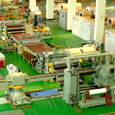 4000*2500*2500mm Descolador de alimentação de endireitador para aplanamento e corte transversal de chapas de aço