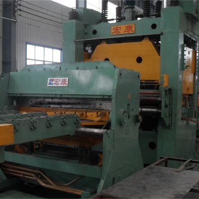 Máquina de corte de bobinas de aço de 3-12 mmx2000 mmx35 tx40/20 m/min para linha de corte transversal