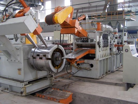 300-5000mm comprimento de chapa cortável linha de corte de bobina de aço com corte e competitivo