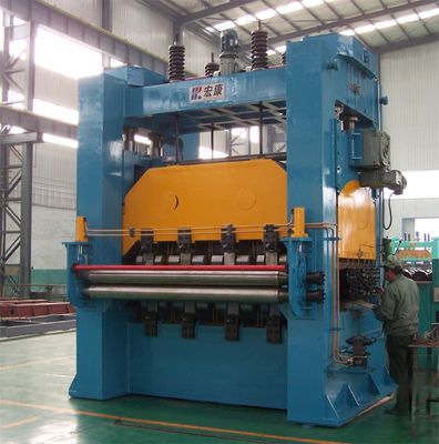 Máquina de endireitar e enrolar bobinas de aço de peso igual ou superior a 80 kg para chapas ou bobinas de metal