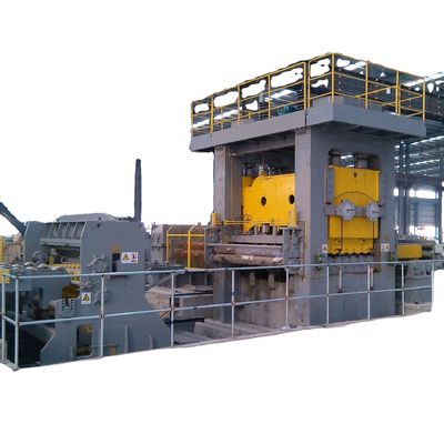 Máquina de corte de bobinas de aço laminado a quente de 10-25 mm para nivelamento e corte cruzado precisos
