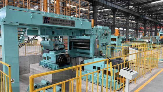 Linha de produção de corte cruzado de bobinas de aço de 35T com velocidade de corte de 20-40m/min