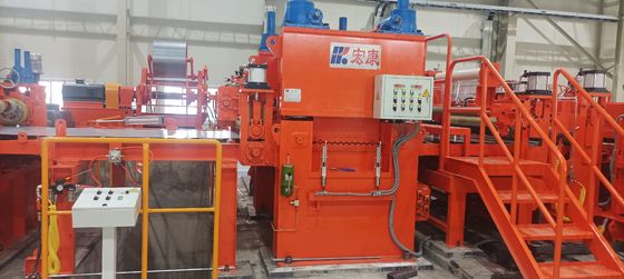 12000 mm Largura de corte Equipamento de corte cruzado de bobinas de aço para instalações de fabrico