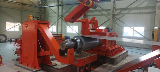 12000 mm Largura de corte Equipamento de corte cruzado de bobinas de aço para instalações de fabrico
