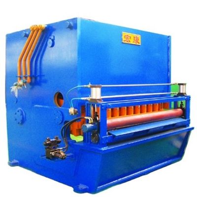 Máquina de corte de aço com capacidade de corte transversal de comprimento fixo e transmissão por caixa de engrenagens