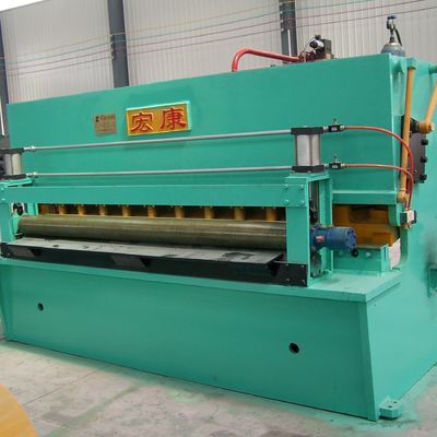 Máquina de corte de aço com capacidade de corte transversal de comprimento fixo e transmissão por caixa de engrenagens
