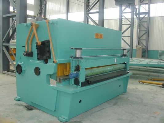 Máquina de corte de aço com capacidade de corte transversal de comprimento fixo e transmissão por caixa de engrenagens