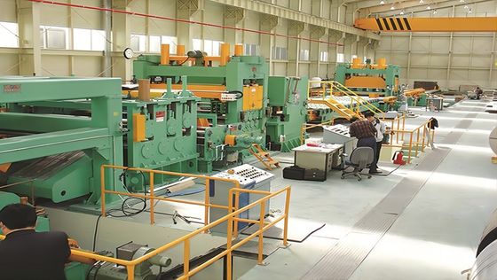 Máquina de cortar de guilhotina de 20T, velocidade de peso da bobina, para corte de comprimento fixo de bobina de aço