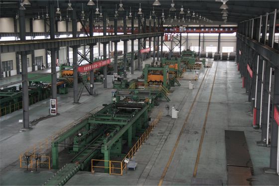 Máquina de nivelamento e rebobinagem de bobinas de aço de 70 kg para processamento de chapas metálicas