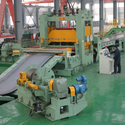 Vídeo de saída-inspecção fornecido máquina de reviravolta de plano de linha de aço bobina