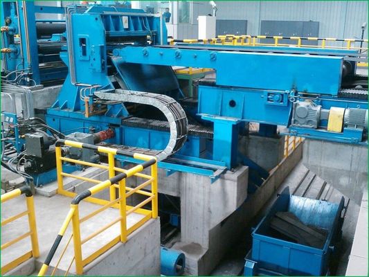 Máquina de cortar de aço para corte transversal de bobinas de comprimento fixo