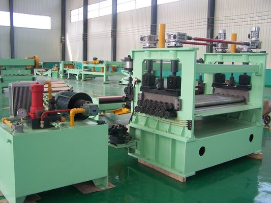 Máquina de revestimento de bobinas de aço para nivelamento de chapas de metal ou bobinas de aço