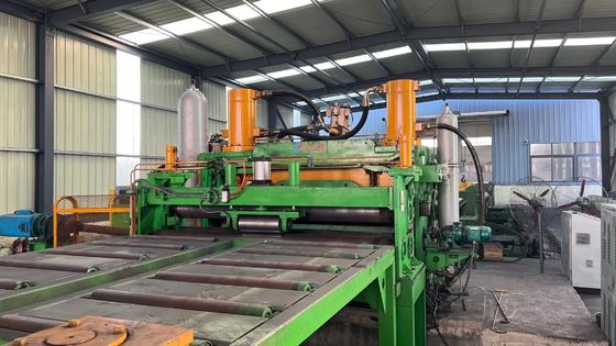 Fornecido vídeo inspeção máquina de reviravoltar e aplanar bobinas de aço para chapa de metal