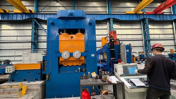 Máquina de reviravoltar para aplanamento e nivelamento de bobinas de aço para chapas de metal ou bobinas de aço