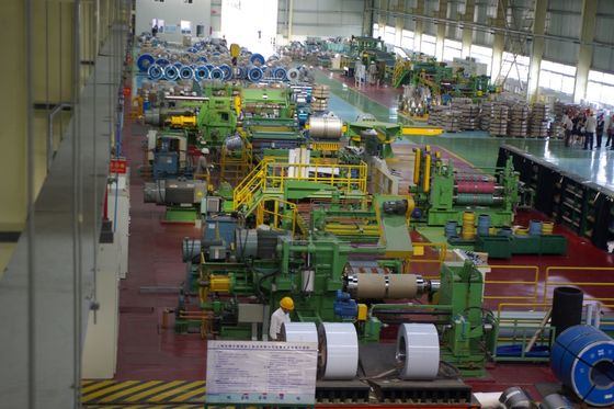 2 12 Linhas de corte Máquina de corte de bobina de metal e aço Linha de corte longitudinal de alta velocidade