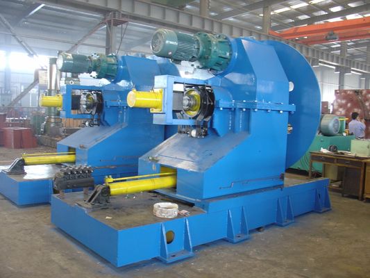 PLC controlada de aço bobina de desenrolar linear de corte e recolocação para a saída