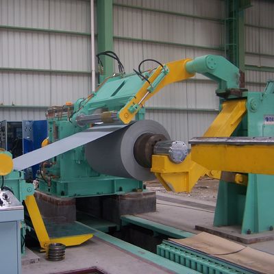 Linha de corte de nivelamento avançada de bobina de aço inoxidável para alta produtividade