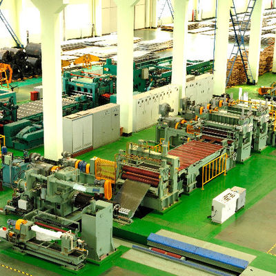 Largura da chapa cortável 300-2000 mm Linha de produção de máquinas de corte de metal para material