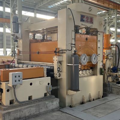 Descolador de bobina de aço e corte em linha de comprimento de alta produtividade cor personalizada