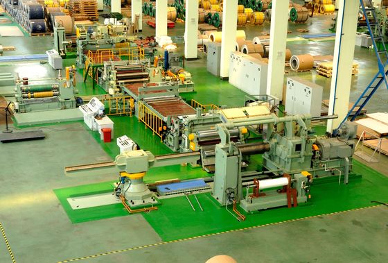 Largura da chapa cortável 300-2000 mm Linha de produção de máquinas de corte de metal para material