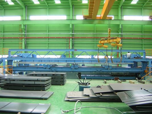 Largura da chapa cortável 300-2000 mm Linha de produção de máquinas de corte de metal para material