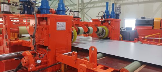 Máquina de corte de corte de alta velocidade para comprimento ideal para espessura de material de 0,25-2,3 mm