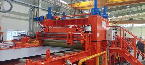 Máquina de corte de corte de alta velocidade para comprimento ideal para espessura de material de 0,25-2,3 mm
