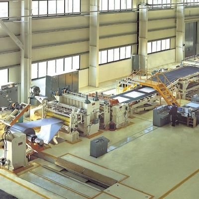 Máquina de cortar bobinas de aço com 380V e espessura de material de 3 mm