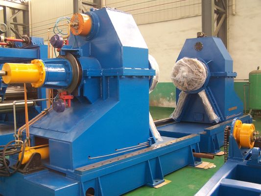 Descolador de bobina de aço competitivo e linha de corte em comprimento para fabricação de eletrodomésticos
