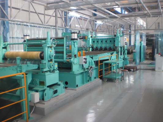 5000 mm Largura de corte de bobina de aço Linea de corte de descoloração de linha de nivelamento máquina de corte