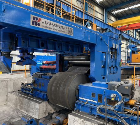 Máquina de corte de aço espesso para aplanamento industrial de chapas de metal
