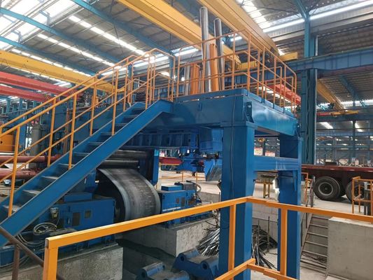 Máquina de corte de aço espesso para aplanamento industrial de chapas de metal