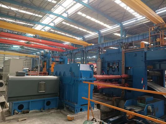 Máquina de corte de aço espesso para aplanamento industrial de chapas de metal