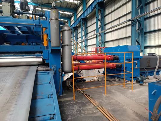 Máquina de corte de aço espesso para aplanamento industrial de chapas de metal