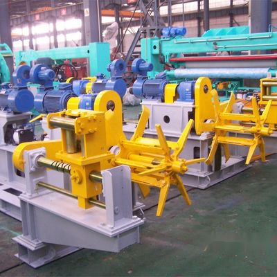 Linha de empilhamento de descolagem de bobina de aço inoxidável de nivelamento de corte de cabelo com alta produtividade