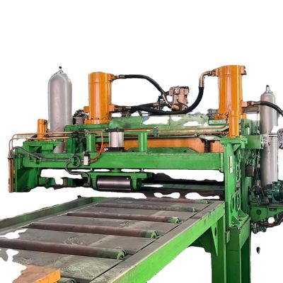 Máquina automática de corte de bobinas de aço, de descolagem, de nivelamento e de corte de cabelo, com