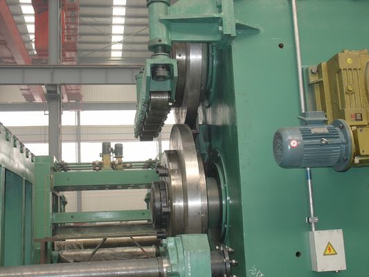 Máquina automática de corte de bobinas de aço, de descolagem, de nivelamento e de corte de cabelo, com