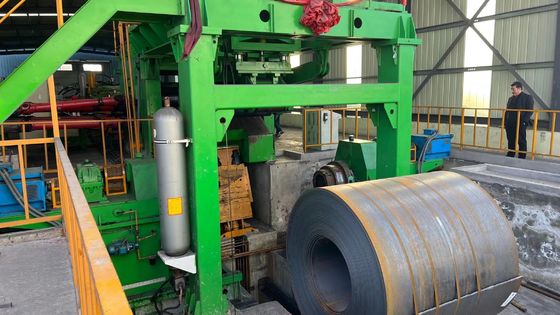 Máquina de corte por bobina de sucata de chapas de aço de potência nominal de 75kw para largura de corte de 2000-12000mm