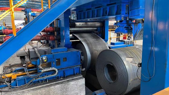 20-40m/min Velocidade de corte Linha de produção de corte de bobinas metálicas para chapas médias e grossas
