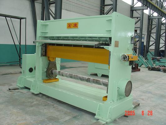 Linha de corte vertical e horizontal multifuncional para nivelamento de estruturas de aço