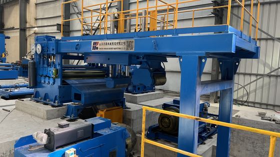 Máquina de aplanamento e nivelamento de bobinas de aço de alta produtividade para aparelhos domésticos