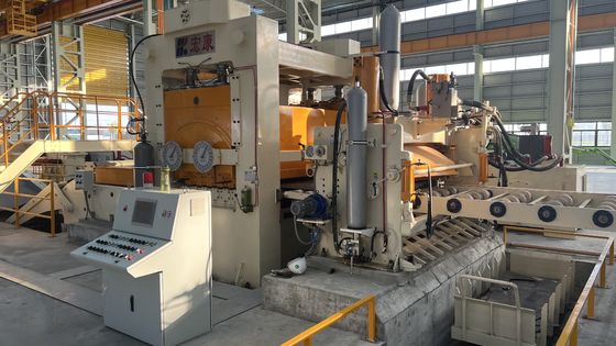 Velocidade de 16 mm de espessura de bobina cortada em comprimento Mandrel Uncoiler para eficiência de corte automática