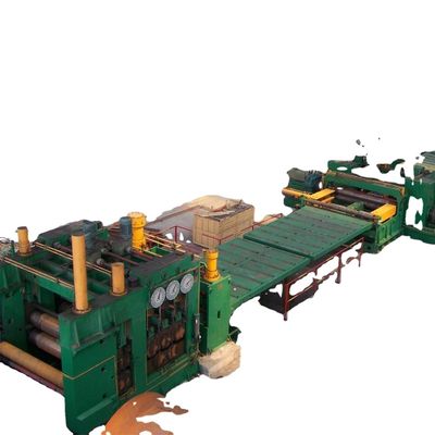 Máquina de corte de bobinas de aço niveladora para folhas de 4000*2500*2500mm na fábrica