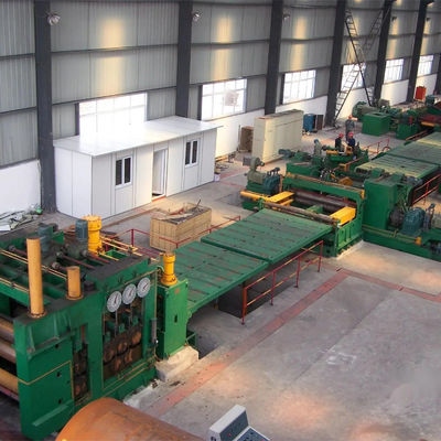 4000*2500*2500mm Máquina de nivelamento e de cisalhamento de descolagem para bobinas de aço de alta produtividade