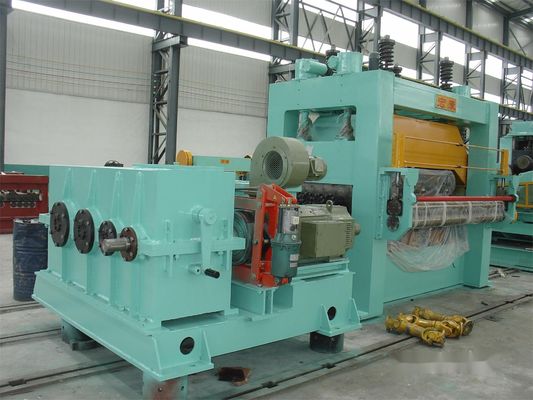 Máquina de nivelamento de chapas de aço de 25 mm Linha de corte de bobina de linha de endireitação Velocidade de corte 15-30m/min