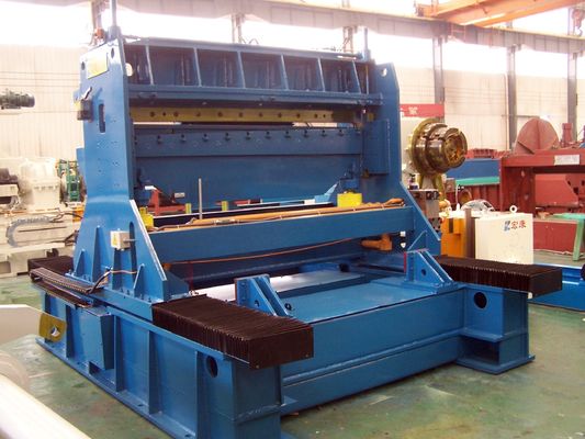 Tesouras móveis de placas de 125KW para corte rápido e preciso de aço Modelo 15000