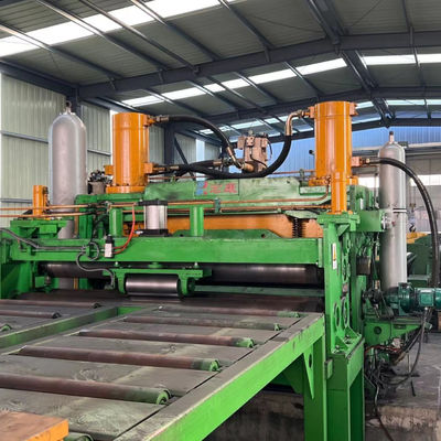 Linha de produção de descoloração e nivelamento de folhas de metal de 380V para peso de bobina de 35T